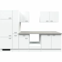 Flex-Well Küchenzeile Ohne E-Geräte 300 Cm L-300-2502-028 Wito