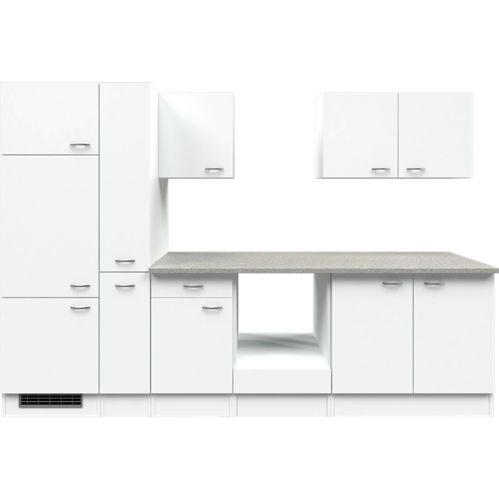 Flex-Well Küchenzeile Ohne E-Geräte 300 Cm L-300-2502-028 Wito 1 Flex-Well Küchenzeile Ohne E-Geräte 300 Cm L-300-2502-028 Wito