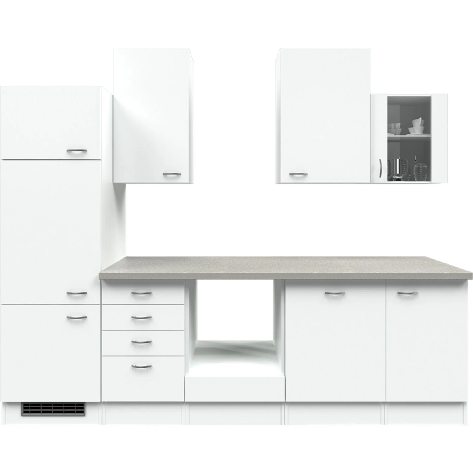 Flex-Well Küchenzeile Ohne E-Geräte 280 Cm L-280-2307-014 Wito 1 Flex-Well Küchenzeile Ohne E-Geräte 280 Cm L-280-2307-014 Wito