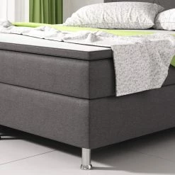 Inter Handels Boxspringbett Boston 180x200 Cm Anthrazit -Vicco Geschäft 1933391001 prod 005