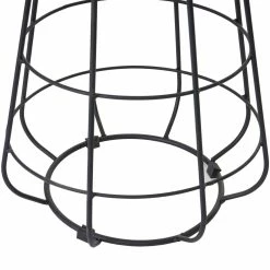 Beistelltisch Mit Stauraum MCW-A80, Nachttisch Kaffeetisch, Industriedesign Echtholz Ø35cm -Vicco Geschäft 1974919000 prod 005