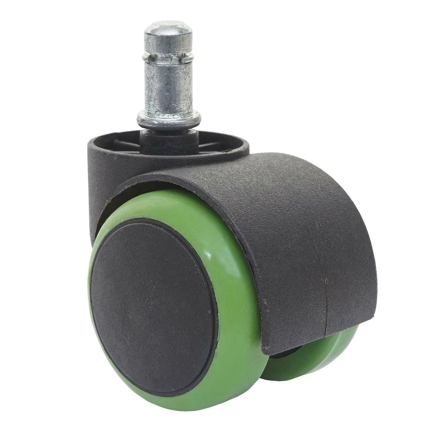 5er-Set Hartbodenrollen MCW-H86, Bürostuhl-Rollen Stuhlrollen, 150kg Belastbar 50mm ~ Grün 3 5er-Set Hartbodenrollen MCW-H86, Bürostuhl-Rollen Stuhlrollen, 150kg Belastbar 50mm ~ Grün – Bild 3