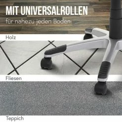 Bürostuhl MCW-A71, Chefsessel Drehstuhl, Kunstleder ~ Schwarz -Vicco Geschäft 1976104003 prod 004