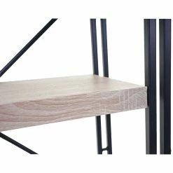 Bücherregal MCW-A27, Standregal Wohnregal, 165x80cm 3D-Struktur 5 Ebenen ~ Eiche-Optik -Vicco Geschäft 2000010001 prod 003