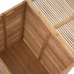 Wäschetruhe MCW-B18, Wäschebox Wäschekorb Wäschesammler, Bambus 61x50x35cm -Vicco Geschäft 2003465000 prod 004