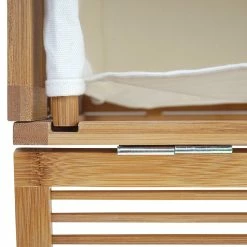 Wäschetruhe MCW-B18, Wäschebox Wäschekorb Wäschesammler, Bambus 61x50x35cm -Vicco Geschäft 2003465000 prod 005