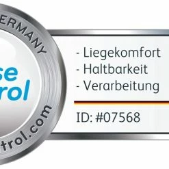 BeCo GmbH BeCo Ortho Dynamic Matratze, 7-Zonen, Weich-mittelfest, 100x200 Cm -Vicco Geschäft 2134900002 prod 006