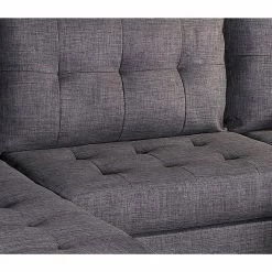 Home Deluxe Polsterecke Rom Sofa Links, Mit Hocker -Vicco Geschäft 2173440000 prod 005
