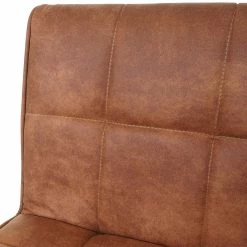 Barhocker MCW-B13, Barstuhl Tresenhocker, Wildlederimitat ~ Vintage Hellbraun -Vicco Geschäft 2196709001 prod 006