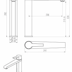 Schütte SCHÜTTE Küchenarmatur VITA Mit 360° Schwenkbarerm Auslauf Versch. Ausführungen 7 Schütte SCHÜTTE Küchenarmatur VITA Mit 360° Schwenkbarerm Auslauf Versch. Ausführungen -Vicco Geschäft 2217498000 prod 004