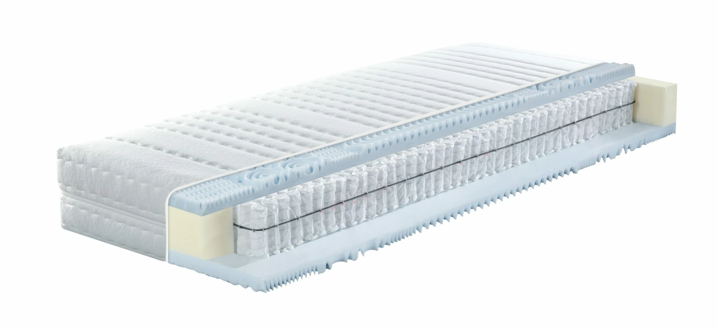 F.A.N. Frankenstolz F.a.n. Tonnentaschenfederkern-Matratze Luxus Relax H3, 100 X 200 Cm 2 F.A.N. Frankenstolz F.a.n. Tonnentaschenfederkern-Matratze Luxus Relax H3, 100 X 200 Cm – Bild 2