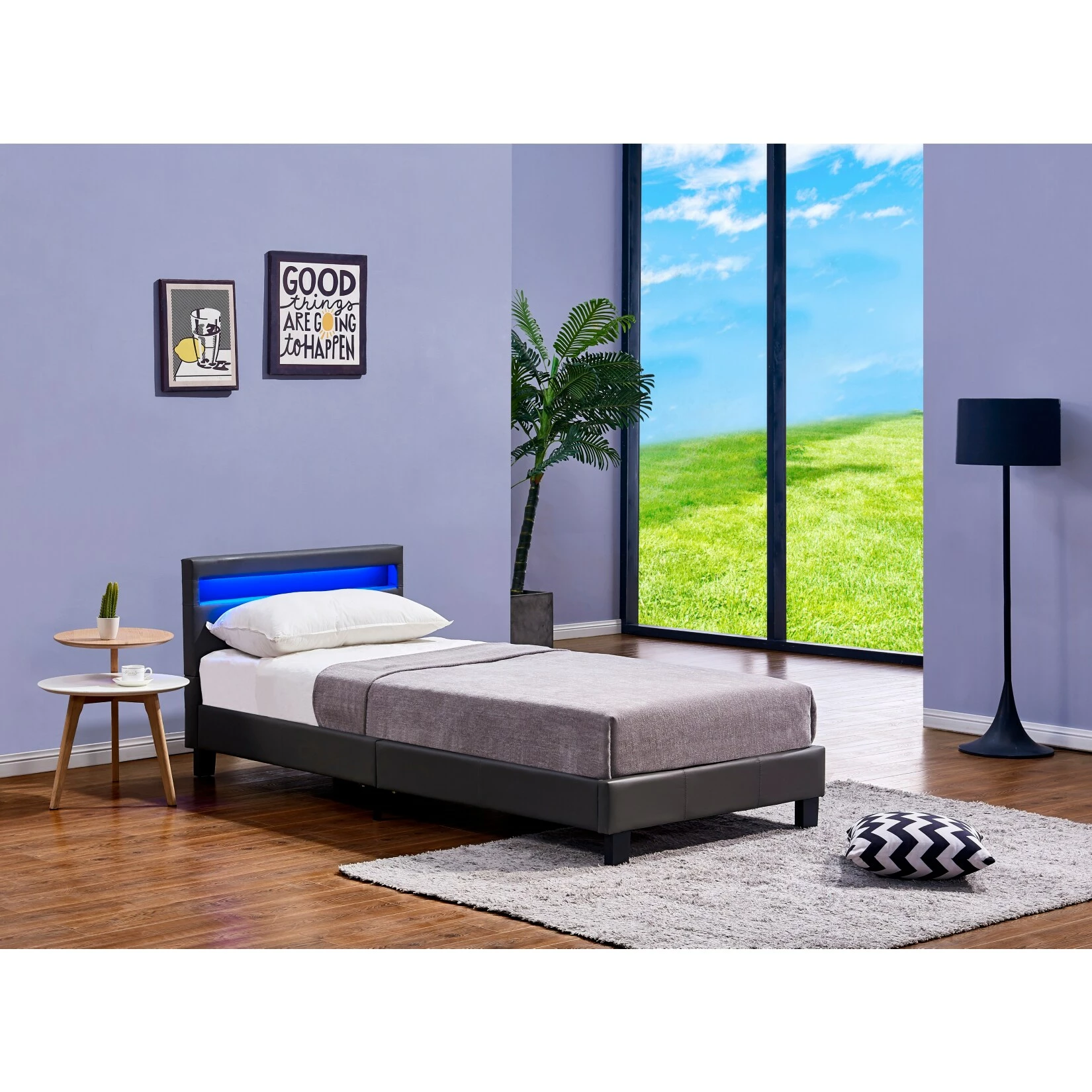 Home Deluxe LED Bett Astro Inkl. Matratze Versch. Größen Und Farben 2 Home Deluxe LED Bett Astro Inkl. Matratze Versch. Größen Und Farben – Bild 2