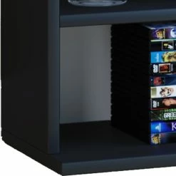 VCM Holz CD DVD Standregal Bücherregal Medienregal Raumteiler Deko Regal Megosa XL -Vicco Geschäft 8600043100 912421 prod 003