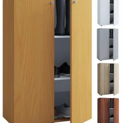 VCM Aktenschrank Mit Drehtüren Lona 3 Fächer