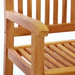 VCM 3-Sitzer Gartenbank Parkbank Hochwertig Teak Holz Behandelt 180cm -Vicco Geschäft 8600043100 916056 prod 004