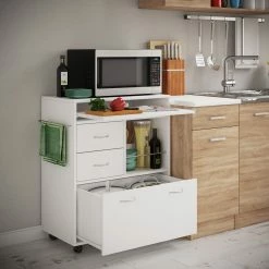 VCM Holz Küchenwagen Servierwagen Rollwagen Ablage Rollbar Rollen Schublade Kicha 9 VCM Holz Küchenwagen Servierwagen Rollwagen Ablage Rollbar Rollen Schublade Kicha -Vicco Geschäft 8600043100 916890 prod 004 scaled