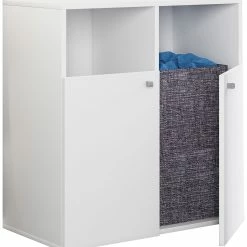 VCM Stoff Wäscheschrank Wäschetruhe Wäschebox Wäschekorb Stoffbox Wäsche Dreso L 2f