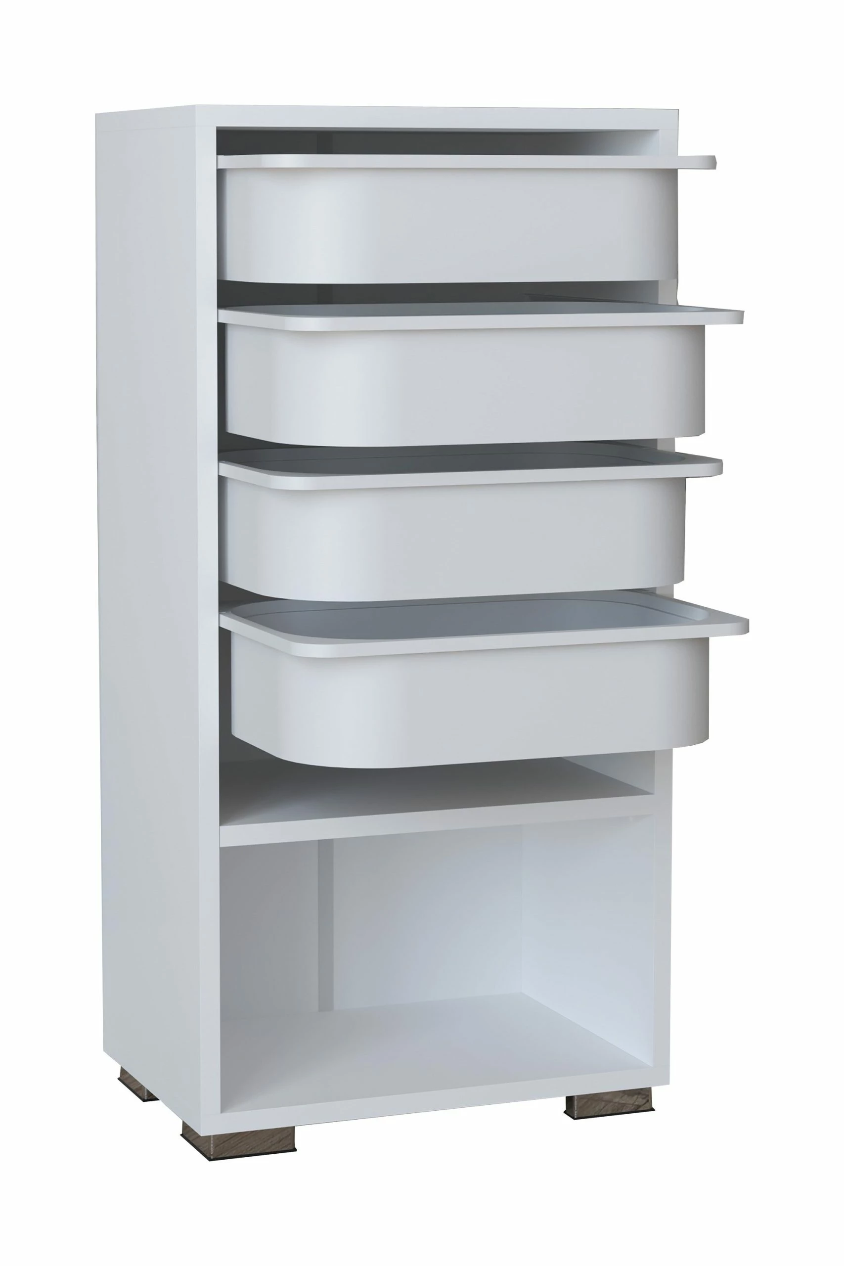 VCM 5-tlg. Regal Incl. Kisten Holz Aufbewahrung Stand Bücherregal Standregal Boxisa 3 VCM 5-tlg. Regal Incl. Kisten Holz Aufbewahrung Stand Bücherregal Standregal Boxisa – Bild 3