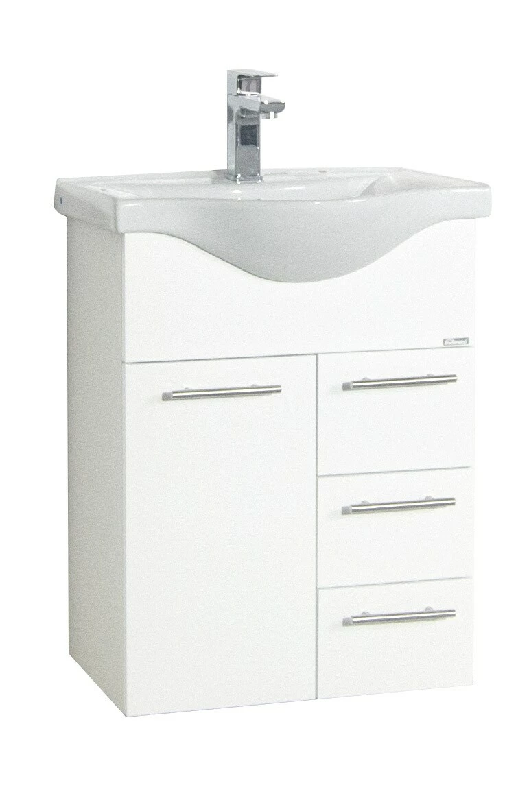 VCM 2-tlg. Waschplatz Waschtisch Badmöbel Set Waschbecken Schublade Spiegelschrank Lisalo L 2 VCM 2-tlg. Waschplatz Waschtisch Badmöbel Set Waschbecken Schublade Spiegelschrank Lisalo L – Bild 2