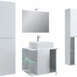 VCM 5-tlg. Waschplatz Waschtisch Badmöbel Set Waschbecken Spiegel Hausa Drehtür 7 VCM 5-tlg. Waschplatz Waschtisch Badmöbel Set Waschbecken Spiegel Hausa Drehtür -Vicco Geschäft 8600043100 918950 prod 004 scaled