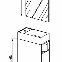 VCM 3-tlg Badmöbel Set Gäste WC Gästebad Waschplatz Waschtisch Klein Schmal Lumia Spiegel 7 VCM 3-tlg Badmöbel Set Gäste WC Gästebad Waschplatz Waschtisch Klein Schmal Lumia Spiegel -Vicco Geschäft 8600043100 919005 prod 003 scaled