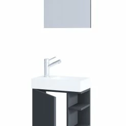 VCM 3-tlg Badmöbel Set Gäste WC Gästebad Waschplatz Waschtisch Klein Schmal Lumia Spiegel 9 VCM 3-tlg Badmöbel Set Gäste WC Gästebad Waschplatz Waschtisch Klein Schmal Lumia Spiegel -Vicco Geschäft 8600043100 919005 prod 005 scaled