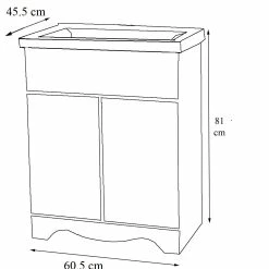 VCM 3-tlg. Waschplatz Waschtisch Breite 60 Cm Badmöbel Set Waschbecken Spiegelschrank Landhaus Casalo L 7 VCM 3-tlg. Waschplatz Waschtisch Breite 60 Cm Badmöbel Set Waschbecken Spiegelschrank Landhaus Casalo L -Vicco Geschäft 8600043100 919114 prod 003