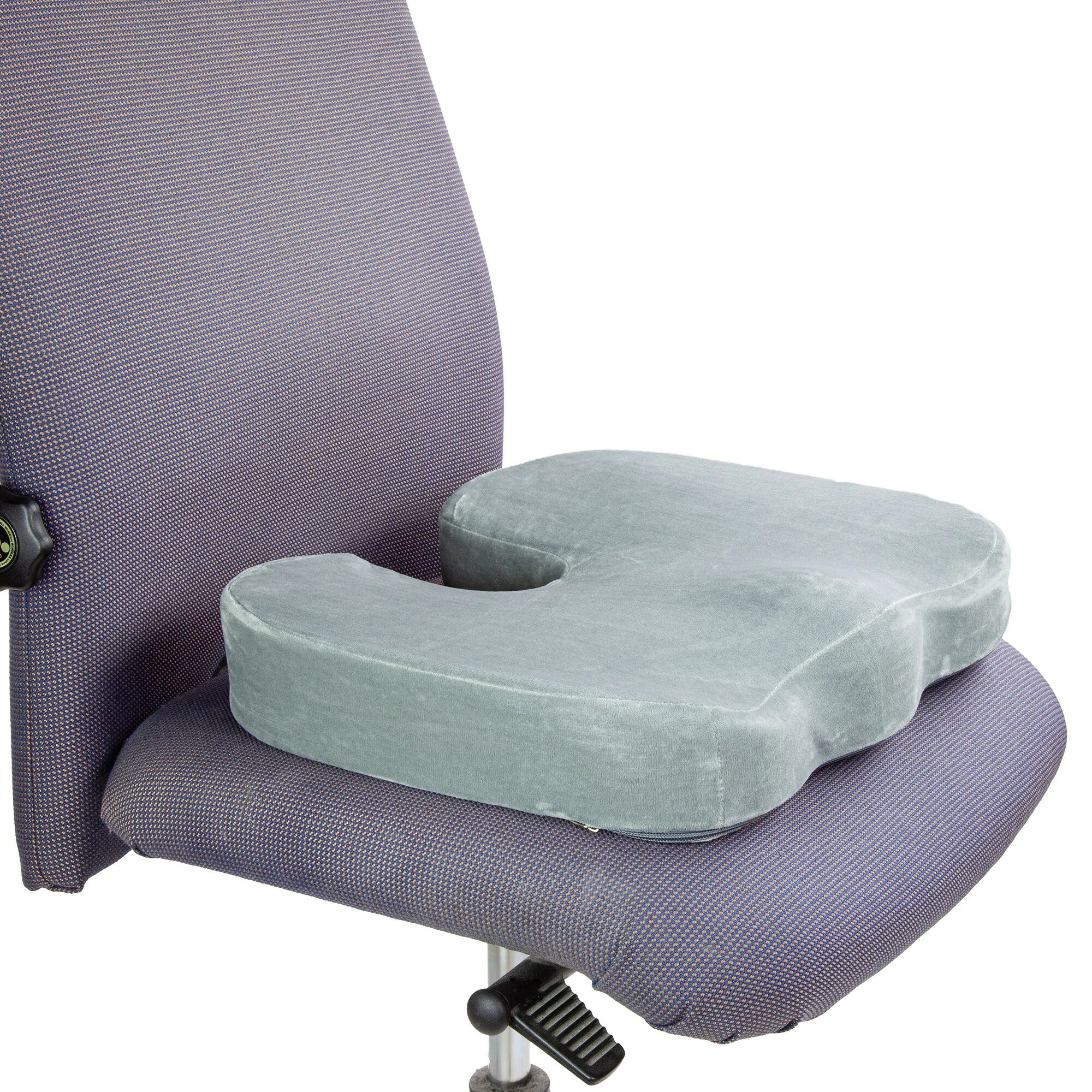 Albatros Sitzkissen BILL, Memory Schaum + Gel Schicht Grau 6 Albatros Sitzkissen BILL, Memory Schaum + Gel Schicht Grau – Bild 6