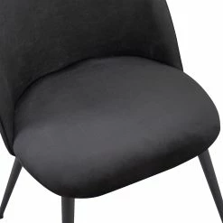 Albatros Esszimmerstuhl CAPO, 4er Set, Schwarz -Vicco Geschäft 8600153300 3839 prod 005