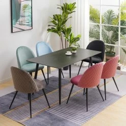 Albatros Esszimmerstuhl CAPO, 4er Set, Schwarz -Vicco Geschäft 8600153300 3839 prod 006