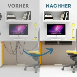 Albatros Set A Schwarz, Inkl. 1x Kabelkanal, 6x Kabelbinder, 10x Kabelhalter 10 Albatros Set A Schwarz, Inkl. 1x Kabelkanal, 6x Kabelbinder, 10x Kabelhalter -Vicco Geschäft 8600153300 3867 prod 005