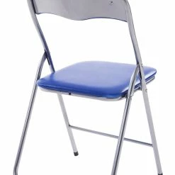 CLP Klappstuhl Felix Gepolstert I Küchenstuhl Mit Metallgestell I Kunstleder PVC Sitz Gepolstert I Besucherstuhl Klappbar -Vicco Geschäft 8600246500 1511412112 prod 004