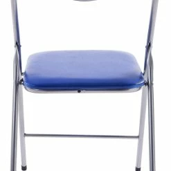 CLP Klappstuhl Felix Gepolstert I Küchenstuhl Mit Metallgestell I Kunstleder PVC Sitz Gepolstert I Besucherstuhl Klappbar -Vicco Geschäft 8600246500 1511412112 prod 005