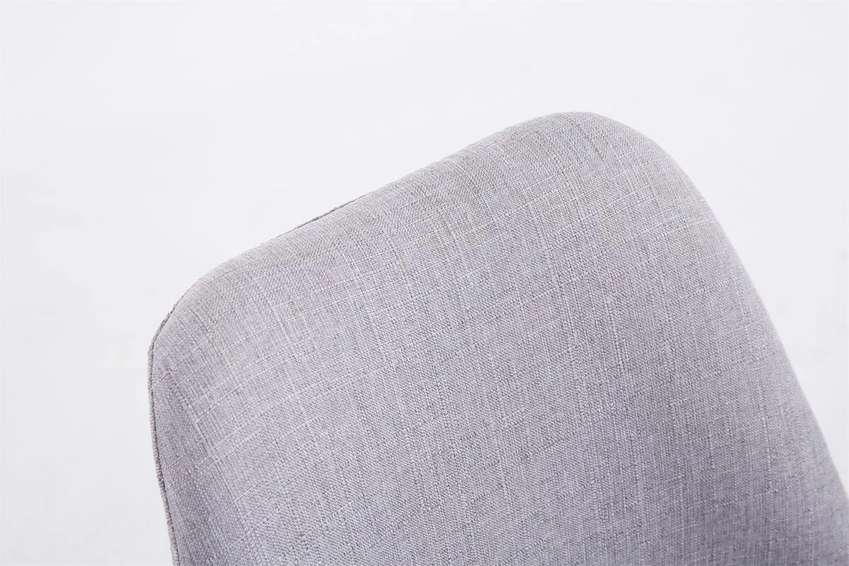 CLP Retro-Stuhl Toulouse Rund Mit Stoffbezug Und Hochwertigem Sitzpolster I Lehnstuhl Mit Stabilem Holzgestell I Sitzhöhe 48 Cm 5 CLP Retro-Stuhl Toulouse Rund Mit Stoffbezug Und Hochwertigem Sitzpolster I Lehnstuhl Mit Stabilem Holzgestell I Sitzhöhe 48 Cm – Bild 5