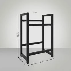 CLP Getränkekistenständer Stack I Platzsparendes Robustes Kistenregal Für Getränkekisten I In Verschiedenen Größen Und Farben Erhältlich -Vicco Geschäft 8600246500 151981401 prod 005