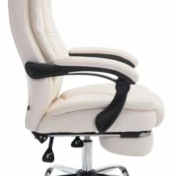 CLP Bürostuhl Castle Kunstleder I Höhenverstellbarer Drehstuhl Mit Fußstütze -Vicco Geschäft 8600246500 191536704 prod 003