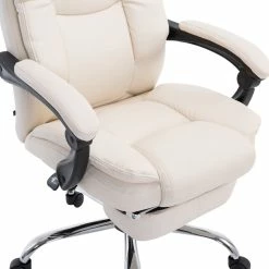 CLP Bürostuhl Castle Kunstleder I Höhenverstellbarer Drehstuhl Mit Fußstütze -Vicco Geschäft 8600246500 191536704 prod 006