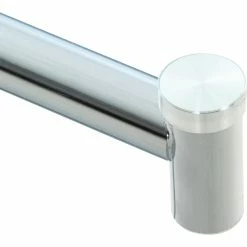 CLP Glastisch Safi Mit Einer Runden Tischplatte Aus Sicherheitsglas I Stehtisch Mit Metallgestell In Chrom-Optik -Vicco Geschäft 8600246500 314346 prod 005