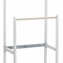 CLP Herrendiener Jonas I Kleiderständer Aus Holz I Stummer Diener Mit Kleiderbügel Und Hosenstange