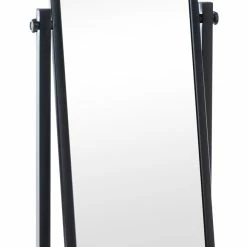 CLP Standspiegel Evoir Mit Laufrollen I Schlichter Garderobenspiegel I Neigbarer Spiegel