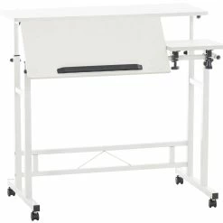 CLP Schreibtisch Telford I Neigbarer Computertisch Aus Metall I Laptoptisch Im Industrial Look