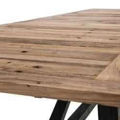 CLP Esszimmertisch Slidell Aus Ulmenholz | Ausziehbarer Holztisch I Massiv I Für Bis Zu 10 Personen -Vicco Geschäft 8600246500 318030 prod 004