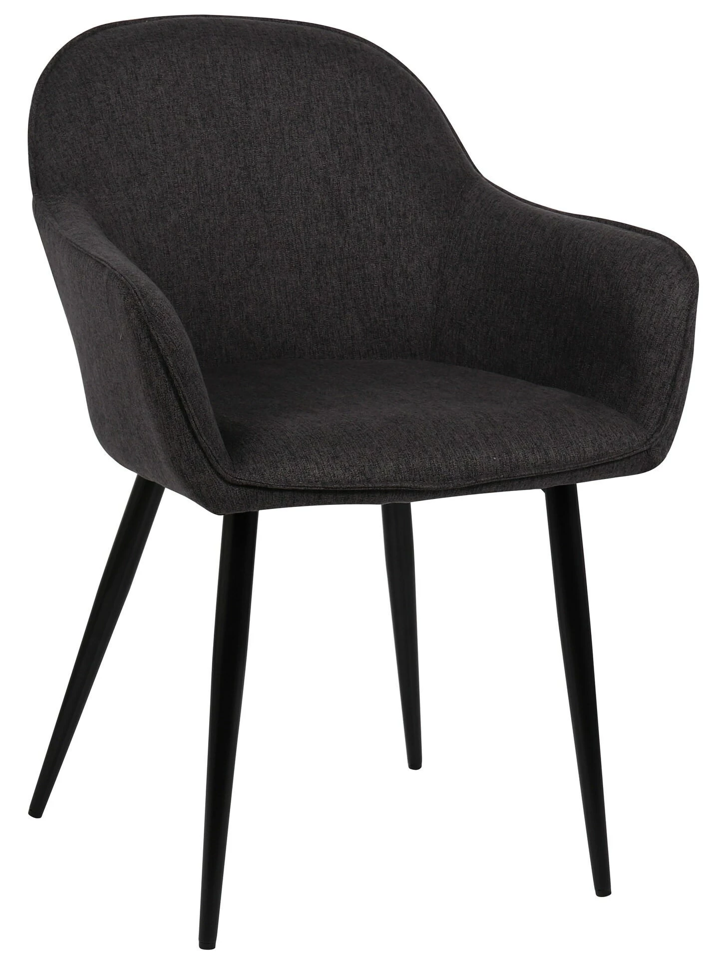 CLP 2er Set Esszimmerstühle Boise Mit Stoffbezug I Polsterstühle Mit Robustem Metallgestell & Bodenschonern 3 CLP 2er Set Esszimmerstühle Boise Mit Stoffbezug I Polsterstühle Mit Robustem Metallgestell & Bodenschonern – Bild 3