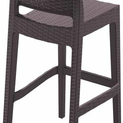 CLP 2er Set Barhocker Jamaica Mit Fußstütze I Outdoor-Tresenhocker In Rattan-Optik I Stapelbare Barstühle 10 CLP 2er Set Barhocker Jamaica Mit Fußstütze I Outdoor-Tresenhocker In Rattan-Optik I Stapelbare Barstühle -Vicco Geschäft 8600246500 319552 prod 005