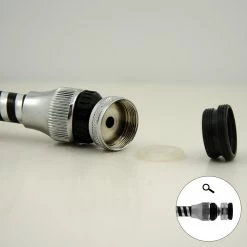 Eyepower Wasserhahn Verlängerung Perlator Strahlregler 12 Cm Schwenkbrause Flexischlauch -Vicco Geschäft 8600295800 4553 prod 003