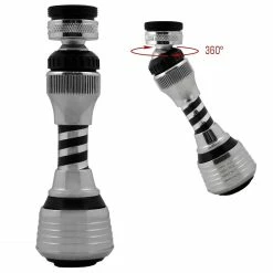 Eyepower Wasserhahn Verlängerung Perlator Strahlregler 12 Cm Schwenkbrause Flexischlauch -Vicco Geschäft 8600295800 4553 prod 005