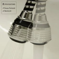 Eyepower Wasserhahn Verlängerung Perlator Strahlregler 12 Cm Schwenkbrause Flexischlauch -Vicco Geschäft 8600295800 4553 prod 006