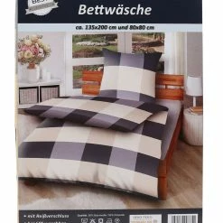 Wagner Textil Wagner Bettwäsche Polycotton 135x200 Cm Und 80x80 Cm Verschiedene Designs