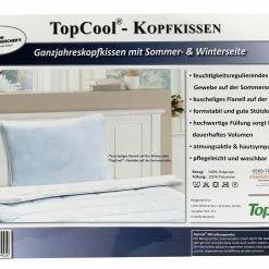 Wagner Textil Kopfkissen 80 X 80 Cm Sommerseite Winterseite Waschbar DUO -Vicco Geschäft 8600298500 98152 prod 003