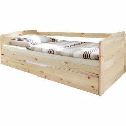 TiCAA Sofabett Funktionsbett Gästebett Mit Auszug Melinda Kiefer Natur 5 TiCAA Sofabett Funktionsbett Gästebett Mit Auszug Melinda Kiefer Natur -Vicco Geschäft 8600305100 837349 prod 003